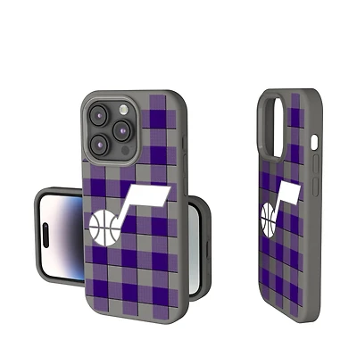 Keyscaper Utah Jazz Plaid Soft Touch iPhone Case
