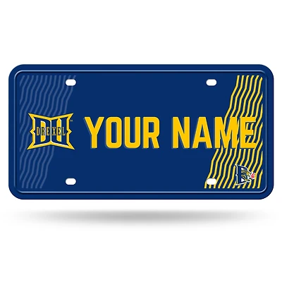 Drexel Dragons 6" x 12" Personalized License Plate
