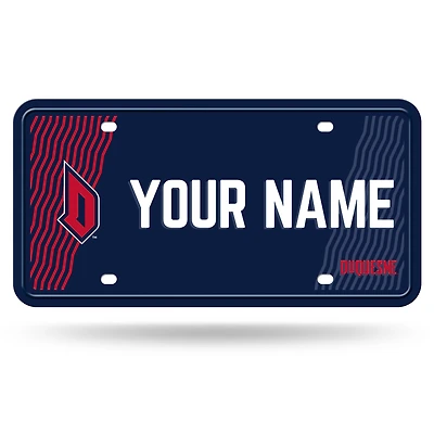 Duquesne Dukes 6" x 12" Personalized License Plate