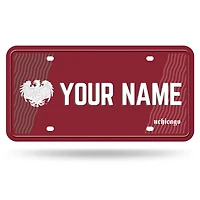UChicago Maroons 6" x 12" Personalized License Plate