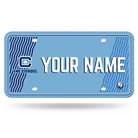 Citadel Bulldogs 6" x 12" Personalized License Plate