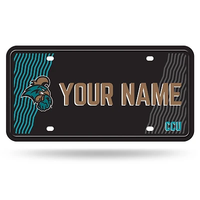 Coastal Carolina Chanticleers 6" x 12" Personalized License Plate