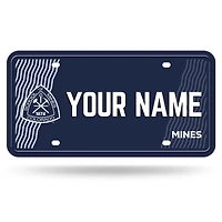 Colorado School of Mines Orediggers 6" x 12" Personalized License Plate