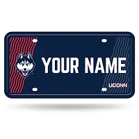 UConn Huskies 6" x 12" Personalized License Plate