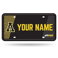 Appalachian State Mountaineers 6" x 12" Personalized License Plate