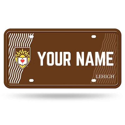 Lehigh Mountain Hawks 6" x 12" Personalized License Plate
