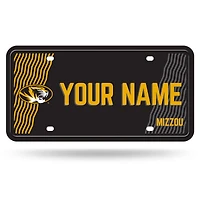 Missouri Tigers 6" x 12" Personalized License Plate