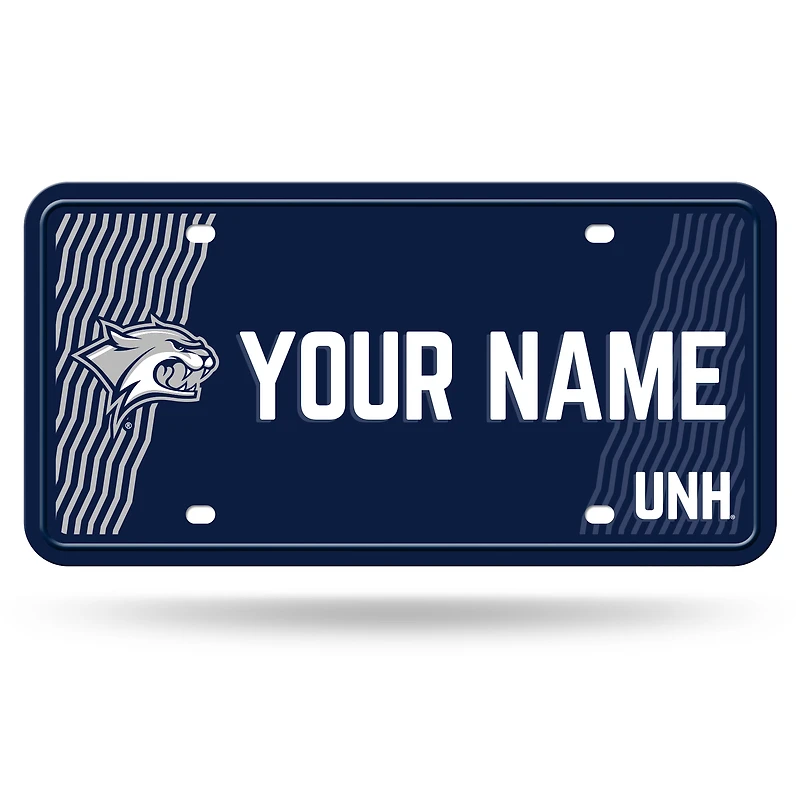 New Hampshire Wildcats 6" x 12" Personalized License Plate