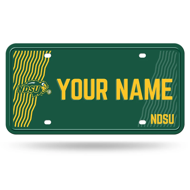 NDSU Bison 6" x 12" Personalized License Plate