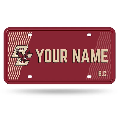 Boston College Eagles 6" x 12" Personalized License Plate