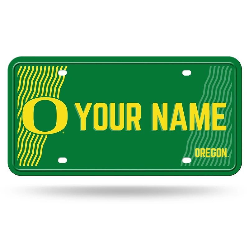 Oregon Ducks 6" x 12" Personalized License Plate