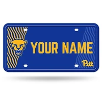 Pitt Panthers 6" x 12" Personalized License Plate