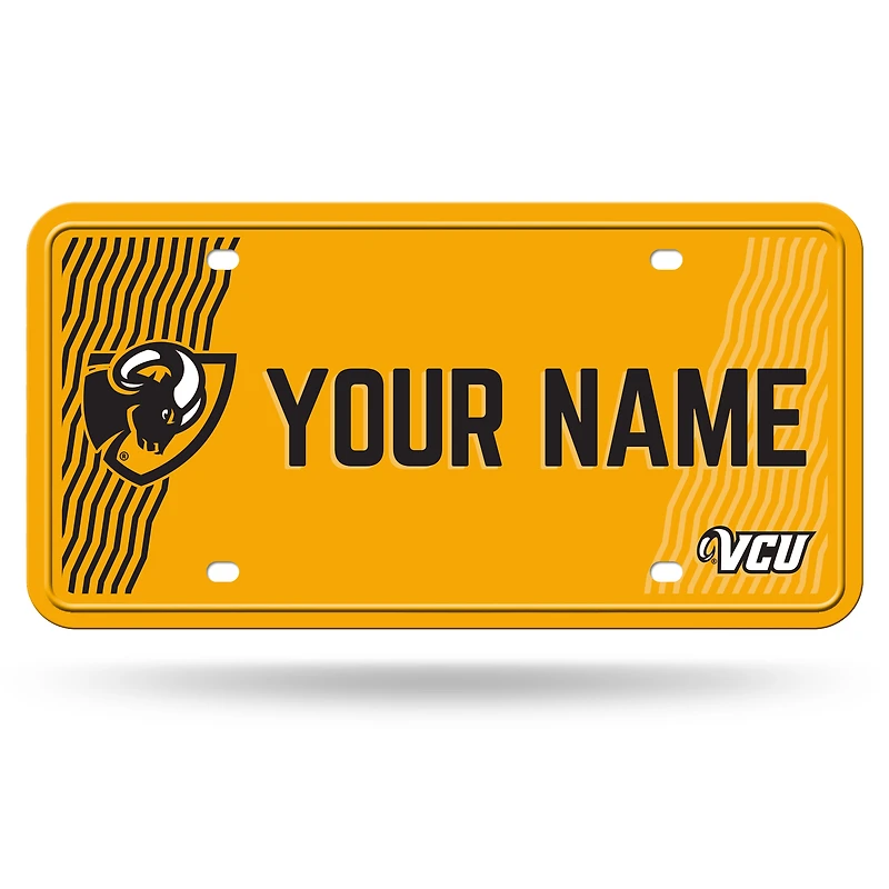 VCU Rams 6" x 12" Personalized License Plate