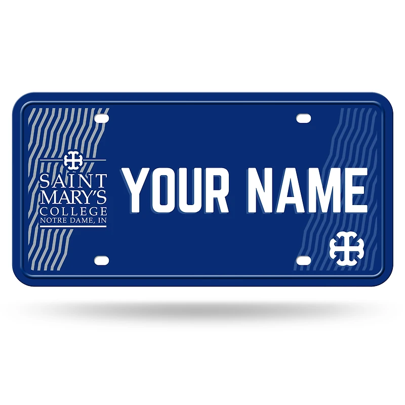 Saint Mary's Belles 6" x 12" Personalized License Plate