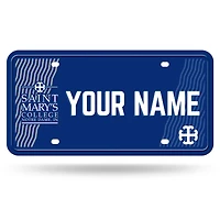Saint Mary's Belles 6" x 12" Personalized License Plate