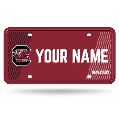 South Carolina Gamecocks 6" x 12" Personalized License Plate