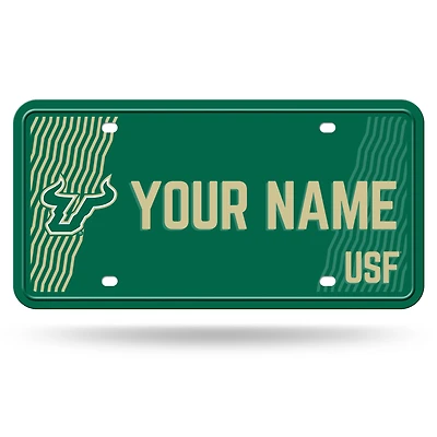 South Florida Bulls 6" x 12" Personalized License Plate