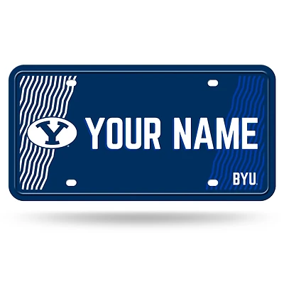 BYU Cougars 6" x 12" Personalized License Plate
