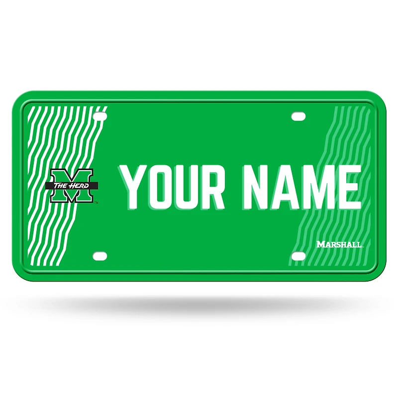 Marshall Thundering Herd 6" x 12" Personalized License Plate
