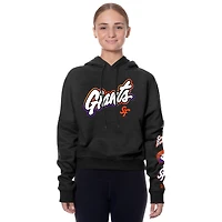Women's New Era  Black San Francisco Giants 2025 City Connect Pullover Hoodie