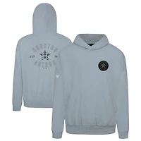Men's Levelwear Gray Houston Astros Contact Nightfall Pullover Hoodie