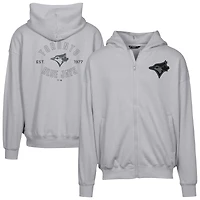 Men's Levelwear Toronto Blue Jays Uphill Abyssal Full-Zip Hoodie