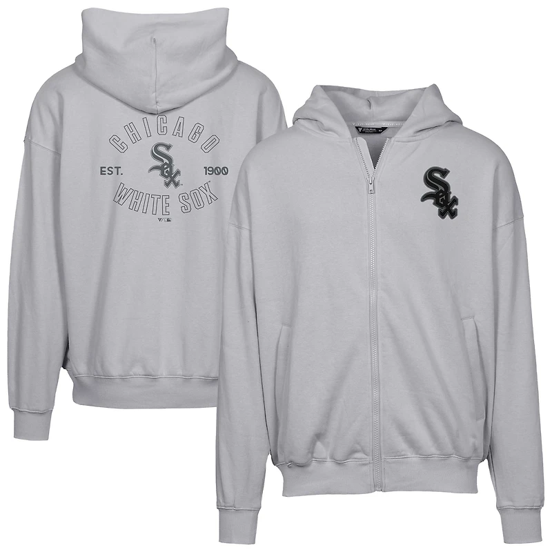 Men's Levelwear Chicago White Sox Uphill Abyssal Full-Zip Hoodie