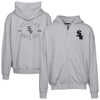 Men's Levelwear Chicago White Sox Uphill Abyssal Full-Zip Hoodie