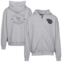 Men's Levelwear Cleveland Guardians Uphill Abyssal Full-Zip Hoodie