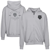 Men's Levelwear Detroit Tigers Uphill Abyssal Full-Zip Hoodie