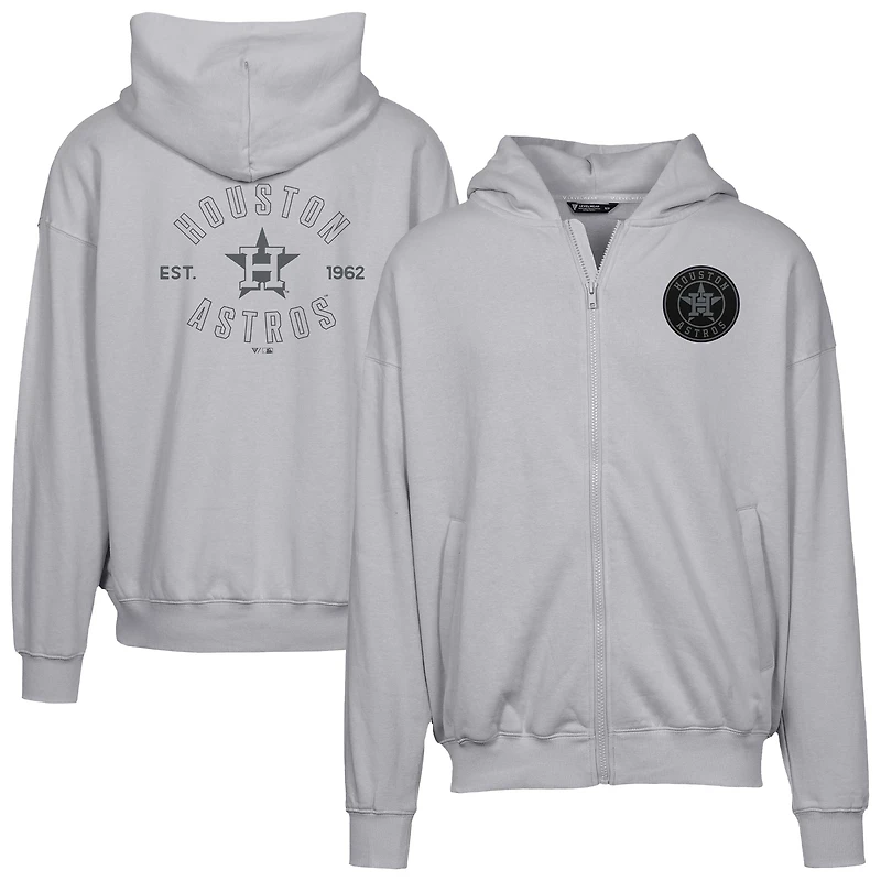 Men's Levelwear Houston Astros Uphill Abyssal Full-Zip Hoodie