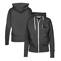 Women's Levelwear Black Colorado Rockies Gardinia Nightfall Full-Zip Hoodie