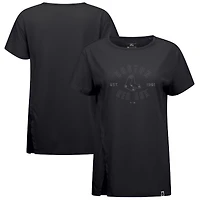 Women's Levelwear Black Boston Red Sox Influx Abyssal T-Shirt