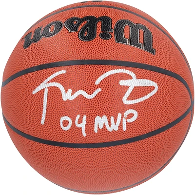 Kevin Garnett Minnesota Timberwolves Autographed Wilson Authentic Series Indoor/Outdoor Basketball with "04 MVP" Inscription