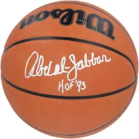 Kareem Abdul-Jabbar Los Angeles Lakers Autographed Wilson Official Game Basketball with "HOF 95" Inscription