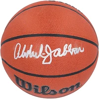 Kareem Abdul-Jabbar Los Angeles Lakers Autographed Wilson Authentic Series Indoor/Outdoor Basketball