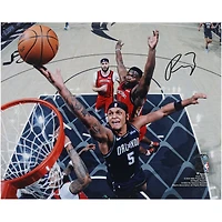 Paolo Banchero Orlando Magic Autographed 8" x 10" Layup vs Zion Williamson Photograph