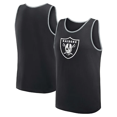 Men's Logo Athletic Black Las Vegas Raiders Unmatched Success Tank Top