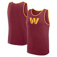 Men's Logo Athletic Burgundy Washington Commanders Unmatched Success Tank Top