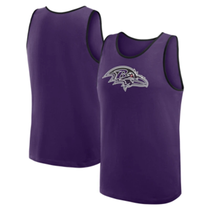 Men's Logo Athletic Purple Baltimore Ravens Unmatched Success Tank Top