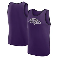 Men's Logo Athletic Purple Baltimore Ravens Unmatched Success Tank Top
