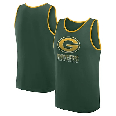 Men's Logo Athletic Green Green Bay Packers Unmatched Success Tank Top