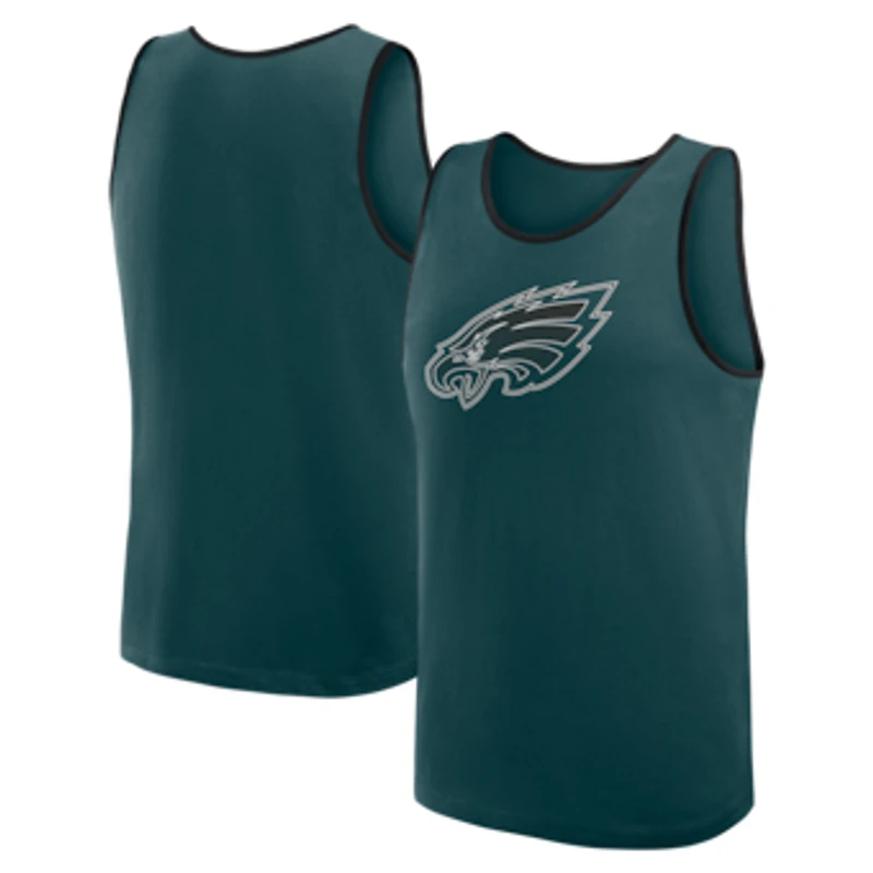 Men's Logo Athletic Green Philadelphia Eagles Unmatched Success Tank Top