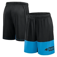 Men's Logo Athletic Black Carolina Panthers Best of the Best Shorts