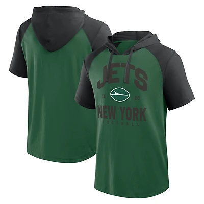 Men's Logo Athletic Green New York Jets Prime Hoodie T-Shirt