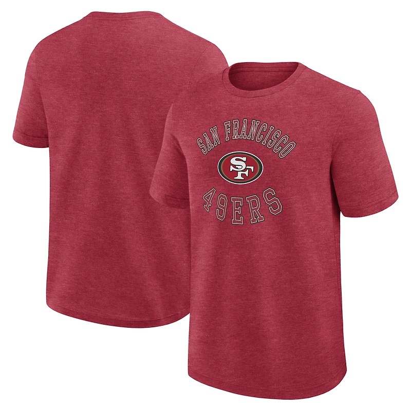 Men's Logo Athletic Scarlet San Francisco 49ers Success T-Shirt