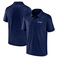 Men's Logo Athletic Navy Tennessee Titans Unstoppable Polo