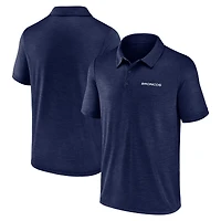 Men's Logo Athletic Navy Denver Broncos Unstoppable Polo