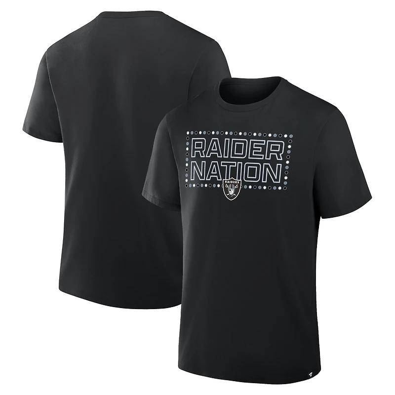 Men's Fanatics Black Las Vegas Raiders Hometown True Favorite T-Shirt