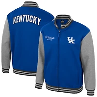 Men's Colosseum Royal Kentucky Wildcats Ambi-Turner Full-Zip Varsity Jacket